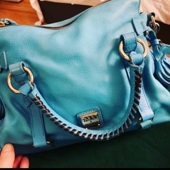 Rare Dooney & Burke Pebble Grain Sorento Satchel - Picture 4 of 10